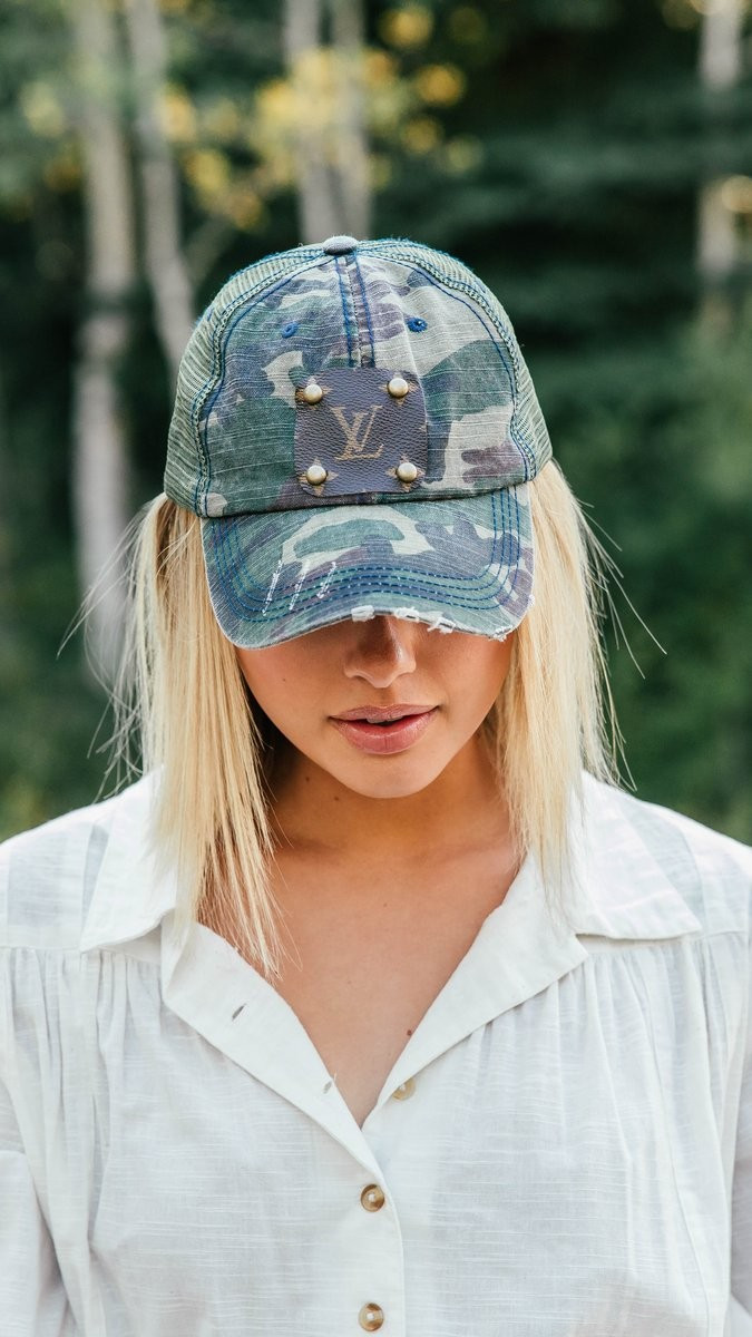 Camo Hat | Vintage Boho