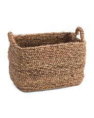 Large Braided Water Hyacinth Basket | Marshalls