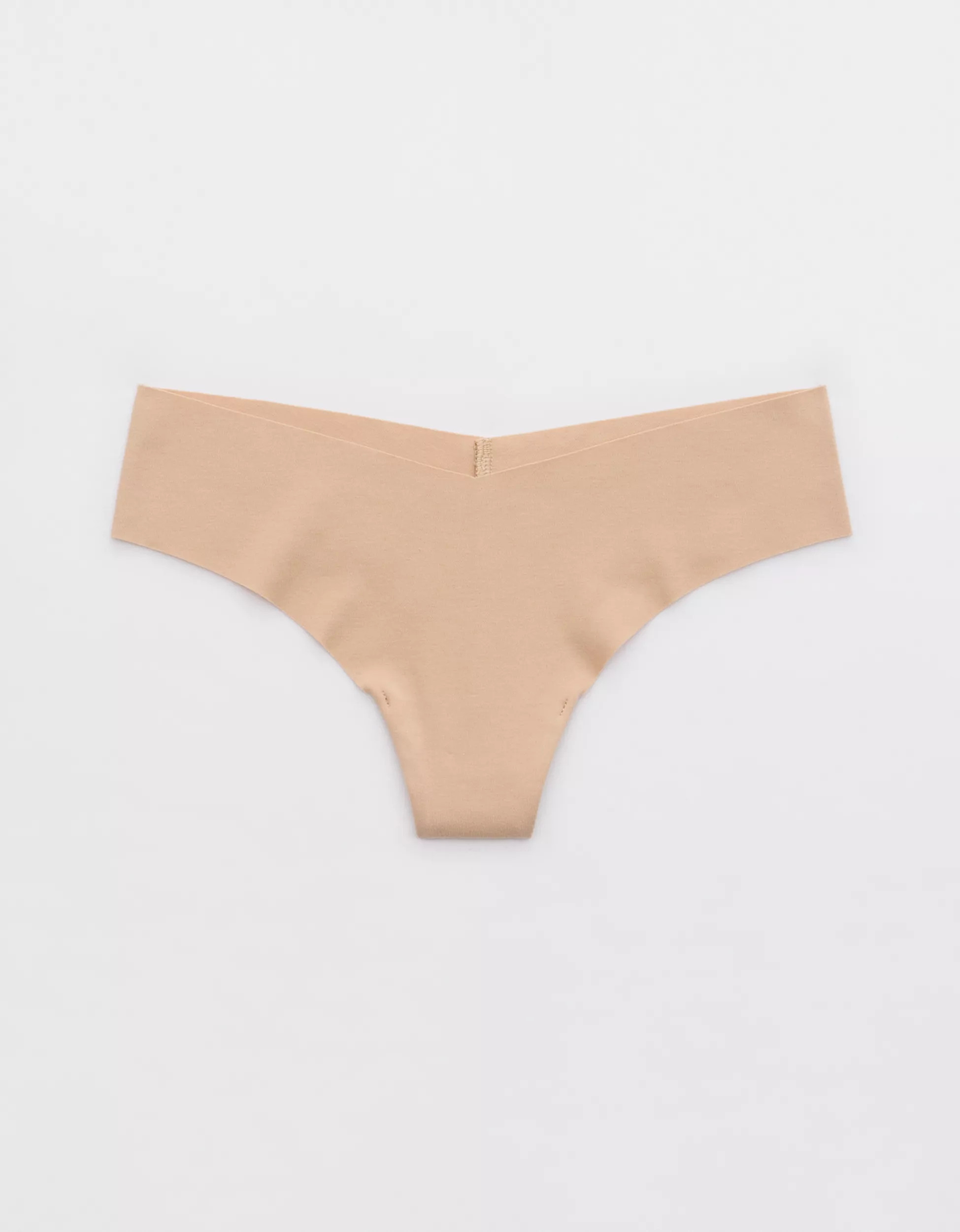 Superchill No Show Cotton Thong Underwear | Aerie