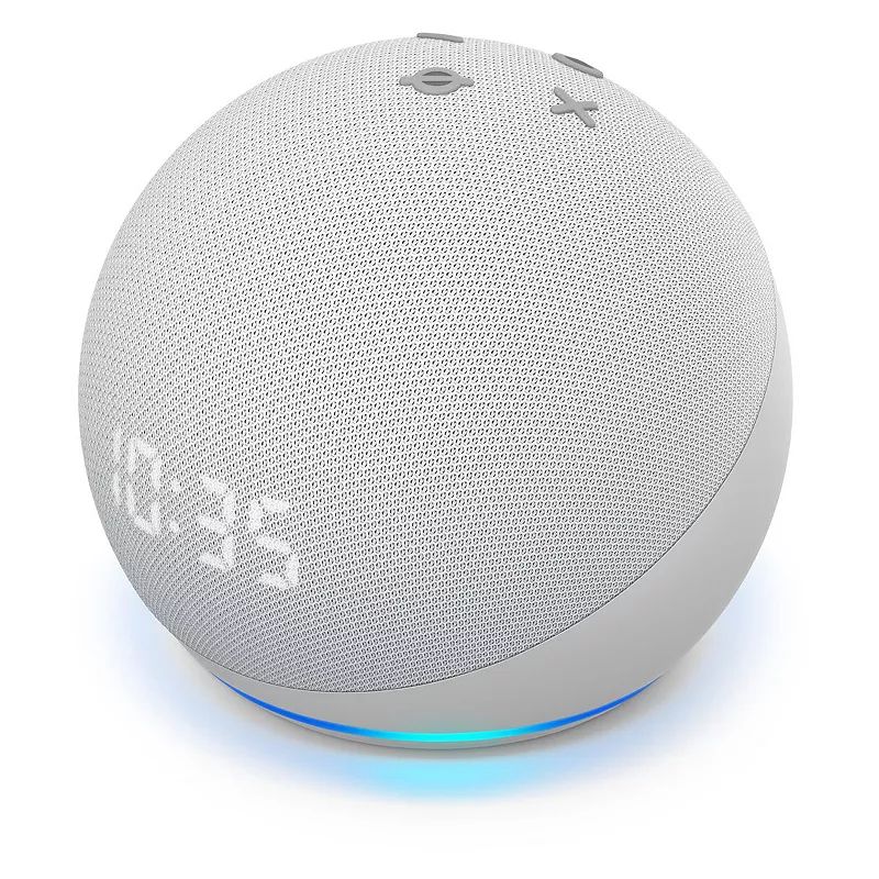 Amazon All-new Echo Dot (4th Gen) Smart Speaker with Clock & Alexa, White | Kohl's