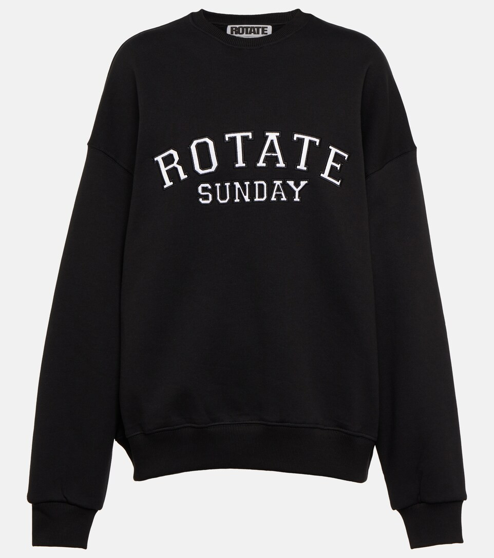 Iris logo cotton sweatshirt | Mytheresa (UK)