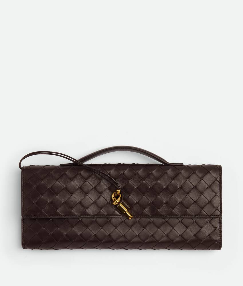 Women's Andiamo Clutch in Fondant | Bottega Veneta US | Bottega Veneta