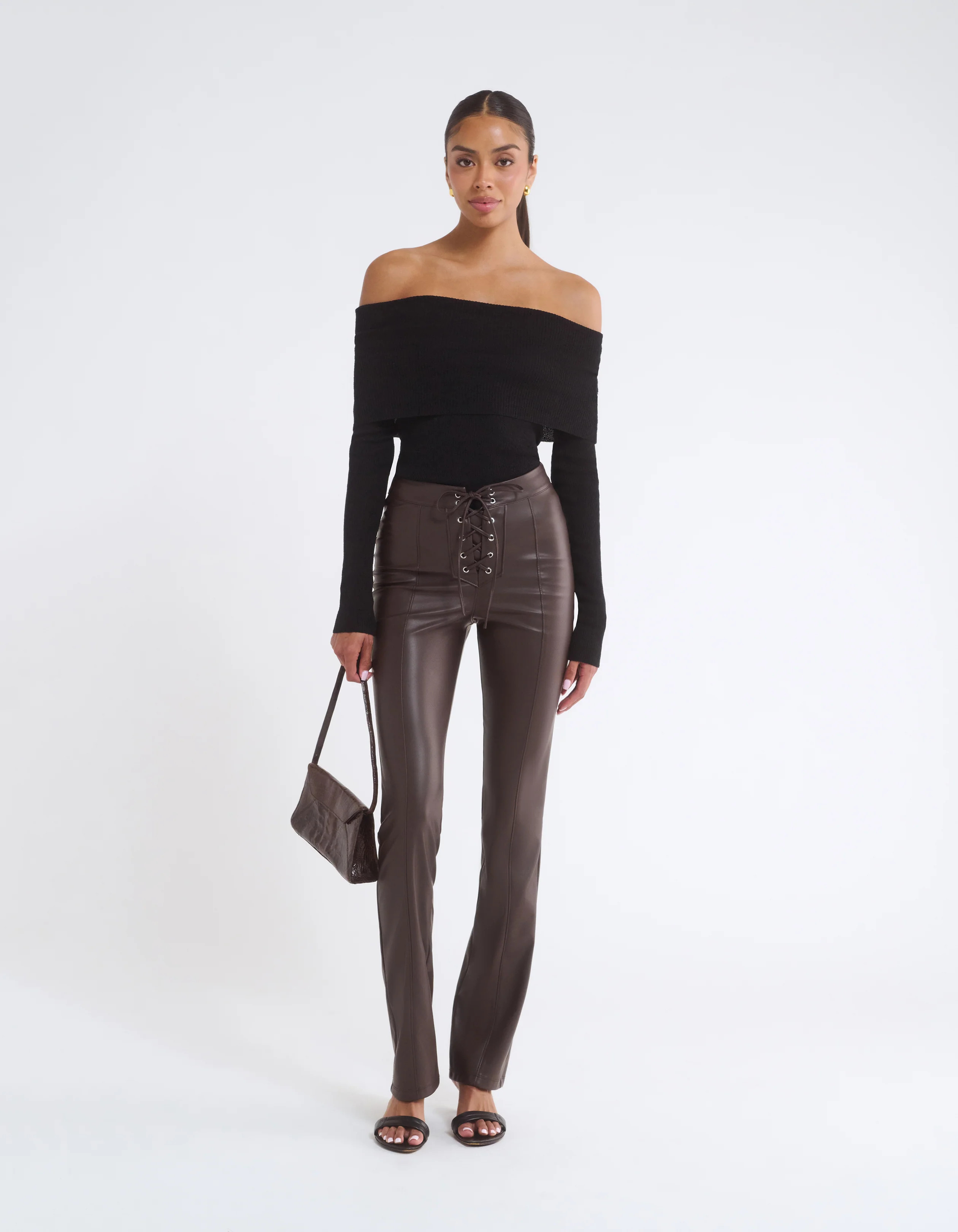 Straight Shooter Pant | Black Coffee | Rumored