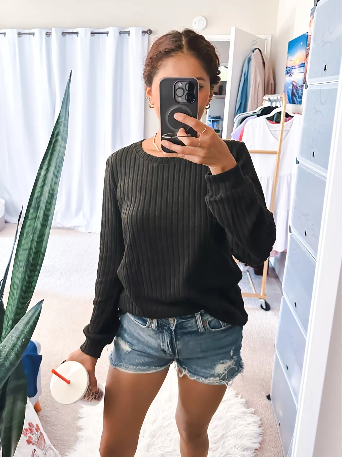 Lululemon Black Womens Size 8 Sweatshirt