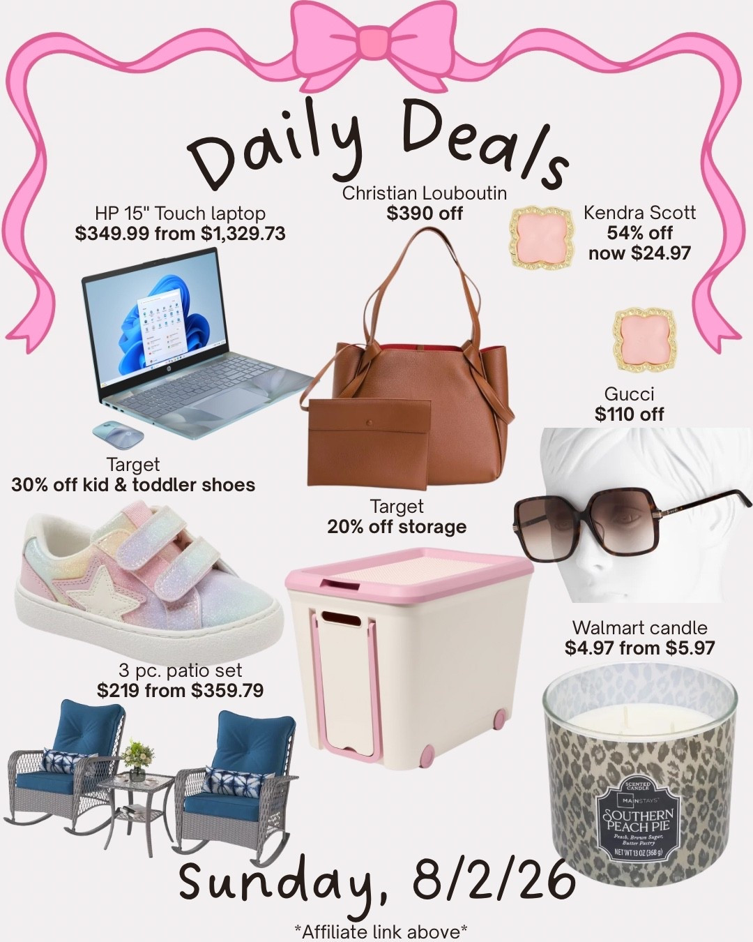 Daily deals

#LTKSeasonal #LTKSaleAlert #LTKHome