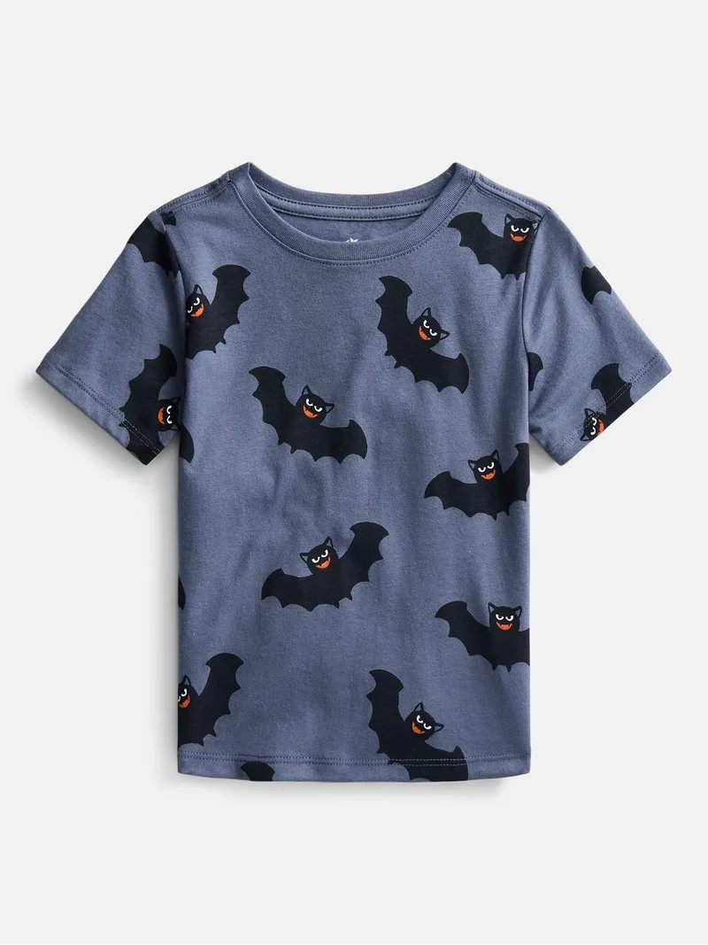 Halloween Toddlers' Graphic Tee with Short Sleeves from Way to Celebrate, Sizes 12M-5T | Walmart (US)