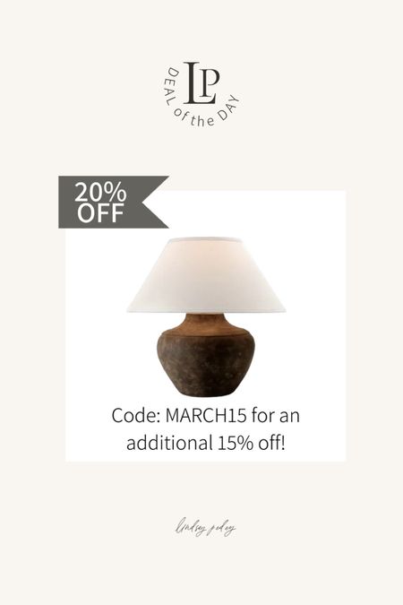 Lowest price I’ve seen on this lamp! I ordered one!! 

Splurge worthy, designer lamp, studio McGee, mcgee and co, amber interiors, amber Lewis, overstock, table lamp, lamp, 

#LTKFind #LTKhome #LTKsalealert