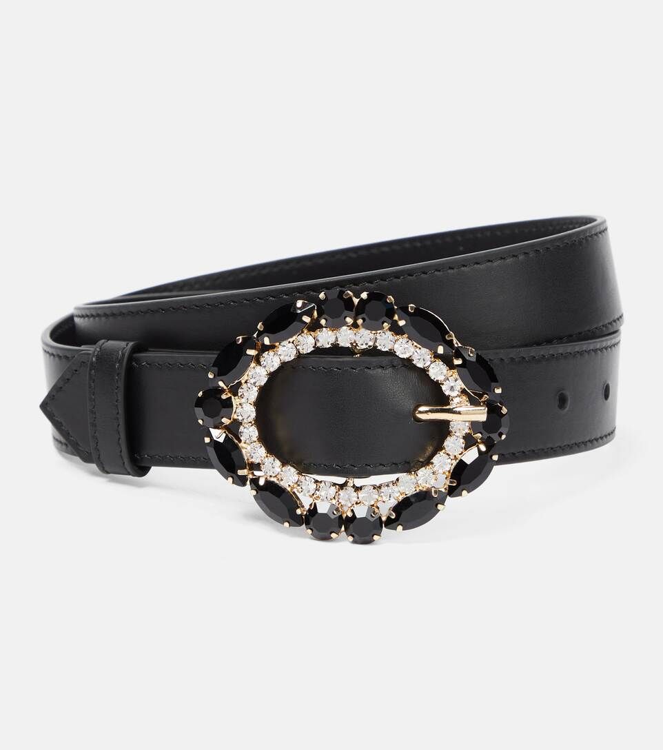 Embellished leather belt | Mytheresa (US/CA)