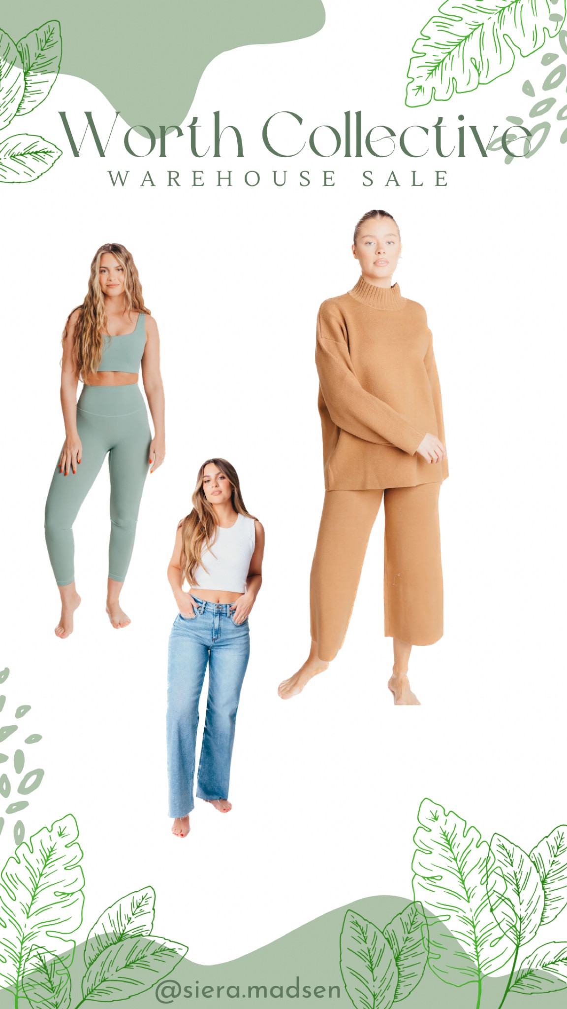 Major warehouse sale! The knit set is such high quality and worth the higher price. The jeans are a new favorite and the color and feel of this workout set is amazing. 

#LTKFind #LTKunder50 #LTKsalealert