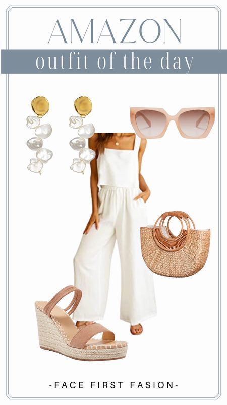 #whitelinen #vacationoutfits #amazonsets
This is such a pretty and classic look for so many summer moments! 

#LTKstyletip #LTKFind #LTKunder50