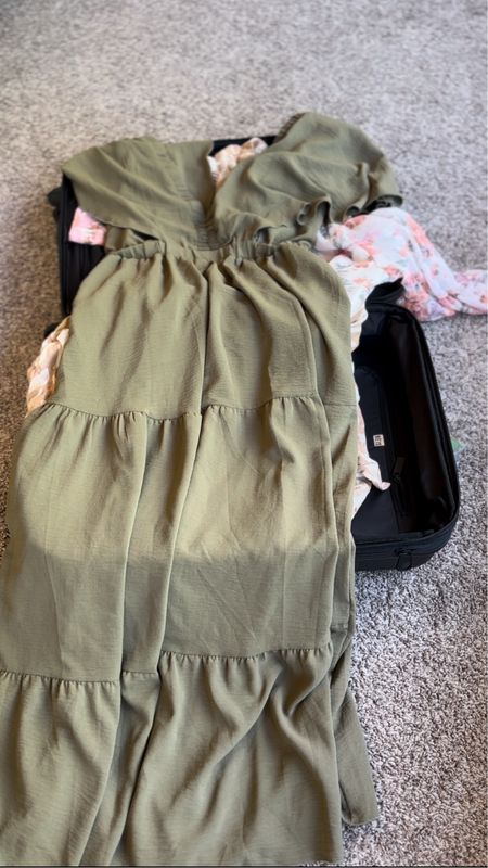Vacation Outfits/Free People designer look an Amazon find! So pretty. I actually wore this backwards (I cut the strings off of it when I first got it 2 years ago) so it was lower cut and I loved it so much. Available in 10 other colors. So cute for a bridal/baby shower or maternity pictures 

#LTKSeasonal #LTKFindsUnder50