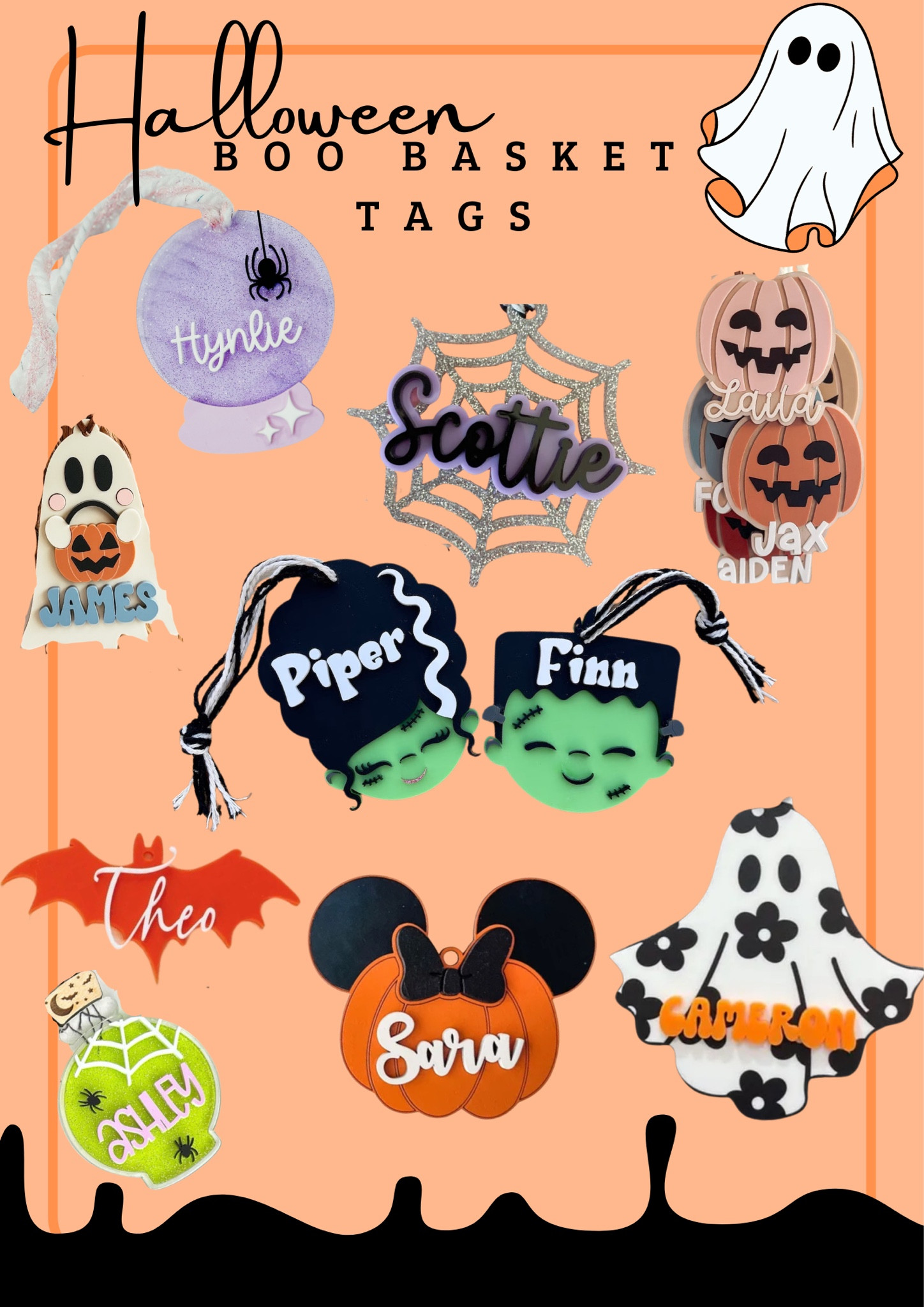 Halloween boo 👻 basket tags

#LTKKids #LTKSeasonal #LTKFamily