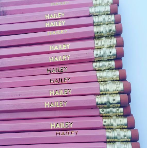 Personalized Name Pencils Stocking Stuffer Back to School | Etsy | Etsy (US)