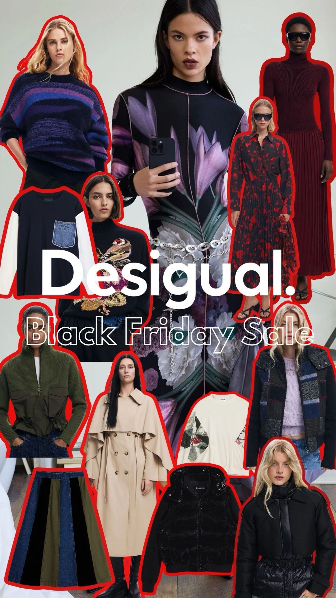 Desigual has the most creative line year after year- whoever their creative director is needs a raise! So many classic silhouettes with a modern and eclectic twist. I can’t decide which piece I like best! 

#LTKSaleAlert #LTKCyberWeek #LTKHoliday