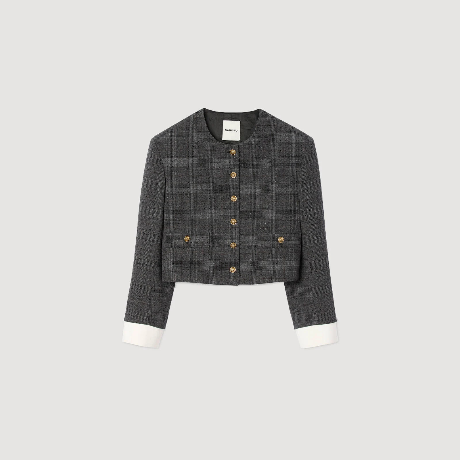 Rhinestone tailored jacket | Sandro US | Sandro-Paris US