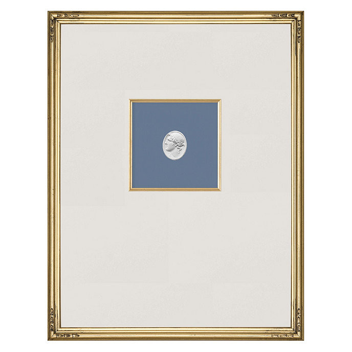 Intaglio Art - Cornflower | Ballard Designs | Ballard Designs, Inc.