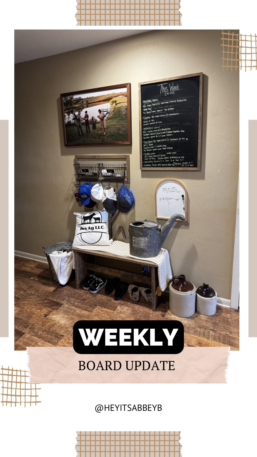 Here’s to a full week of activities! 

Our only free night is Tuesday, but the day is still busy for us. Three games this week for the kids. It’s going to be a beautiful week though! ☀️ 

Cheers to a full week! 


#organize #organizeyourlife #organizeyourhome #calendar #family

#LTKmomlife #LTKvlog #LTKU