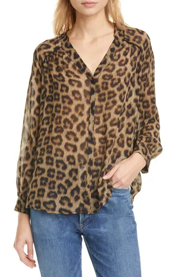 ba&shLeopard Top | Nordstrom Rack