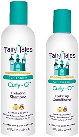 Fairy Tales Curly-Q Daily Hydrating Shampoo and Conditioner for Kids - Shampoo and Conditioner Se... | Amazon (US)