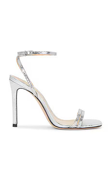 Schutz Altina Sandal in Prata from Revolve.com | Revolve Clothing (Global)