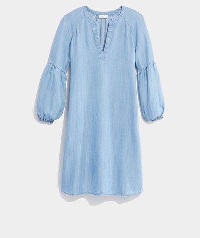 Chambray Tunic Dress | vineyard vines