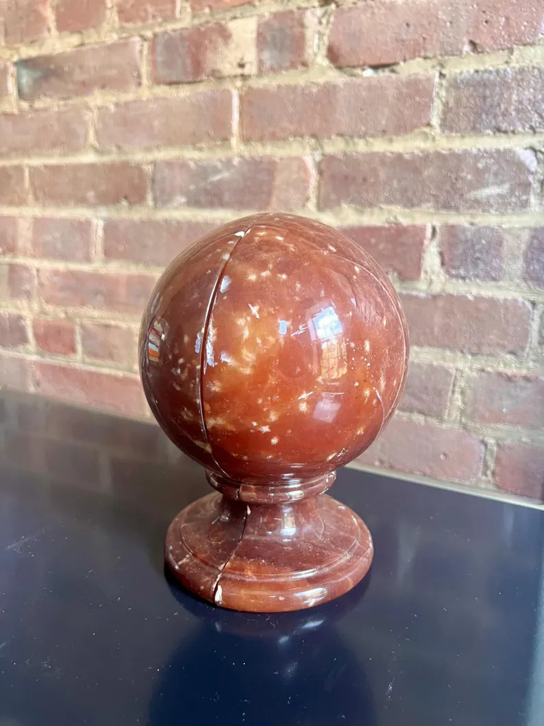 Vintage Ducceschi Alabaster Handmade Italian Bookends - Etsy | Etsy (US)