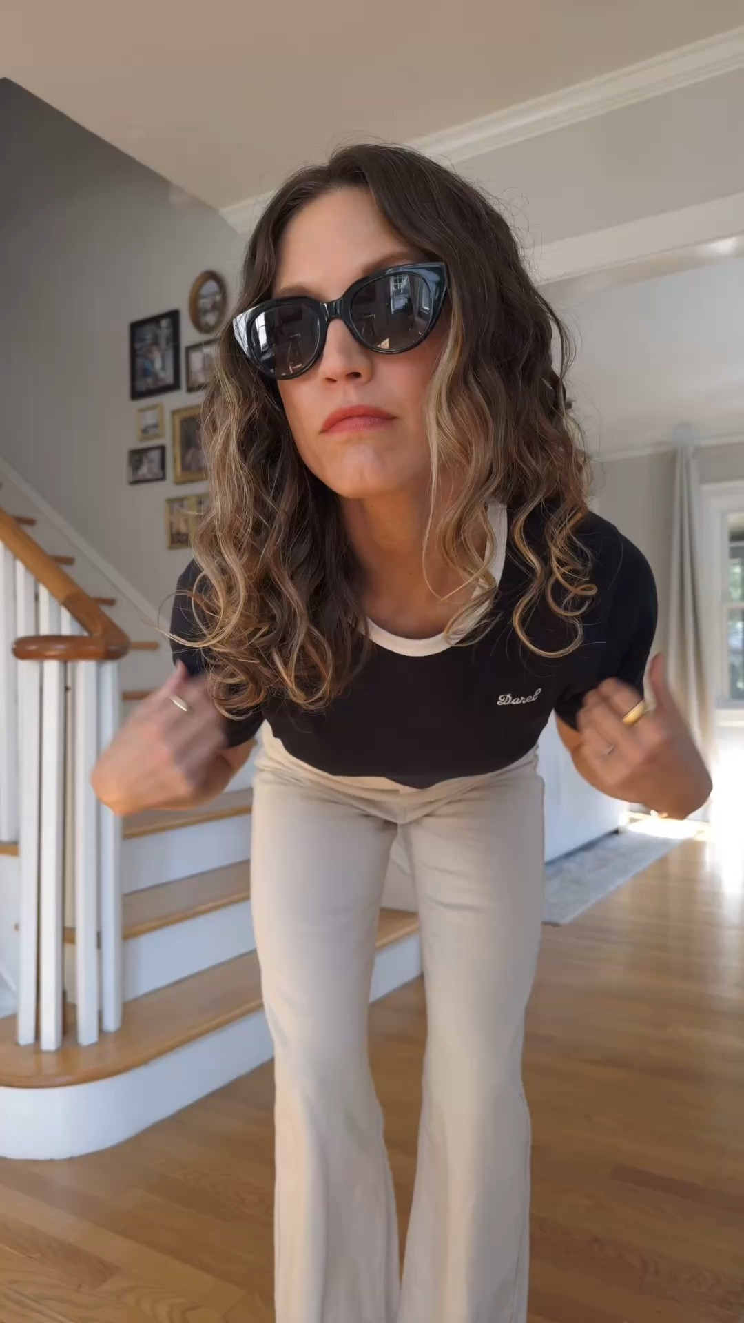 October Capsule Look #9

Tee from Gerard Darel, message me for link, linked a two other similar options. Sèzane denim, I recommend sizing up. Staud boots, TTS but I go up a half size for socks. Quince sunglasses.