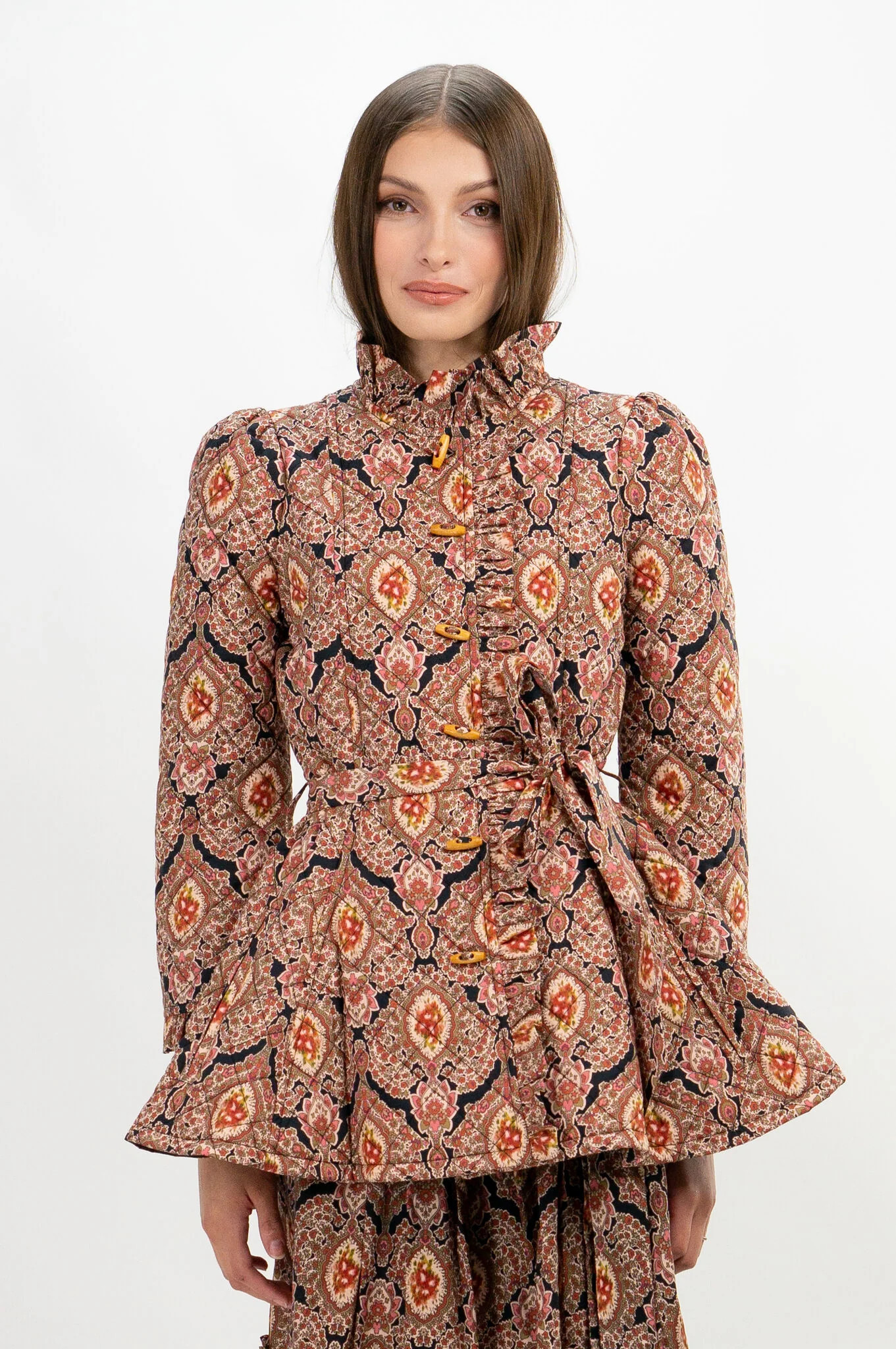 Quilted Sigita Jacket Paisley | Kristinit