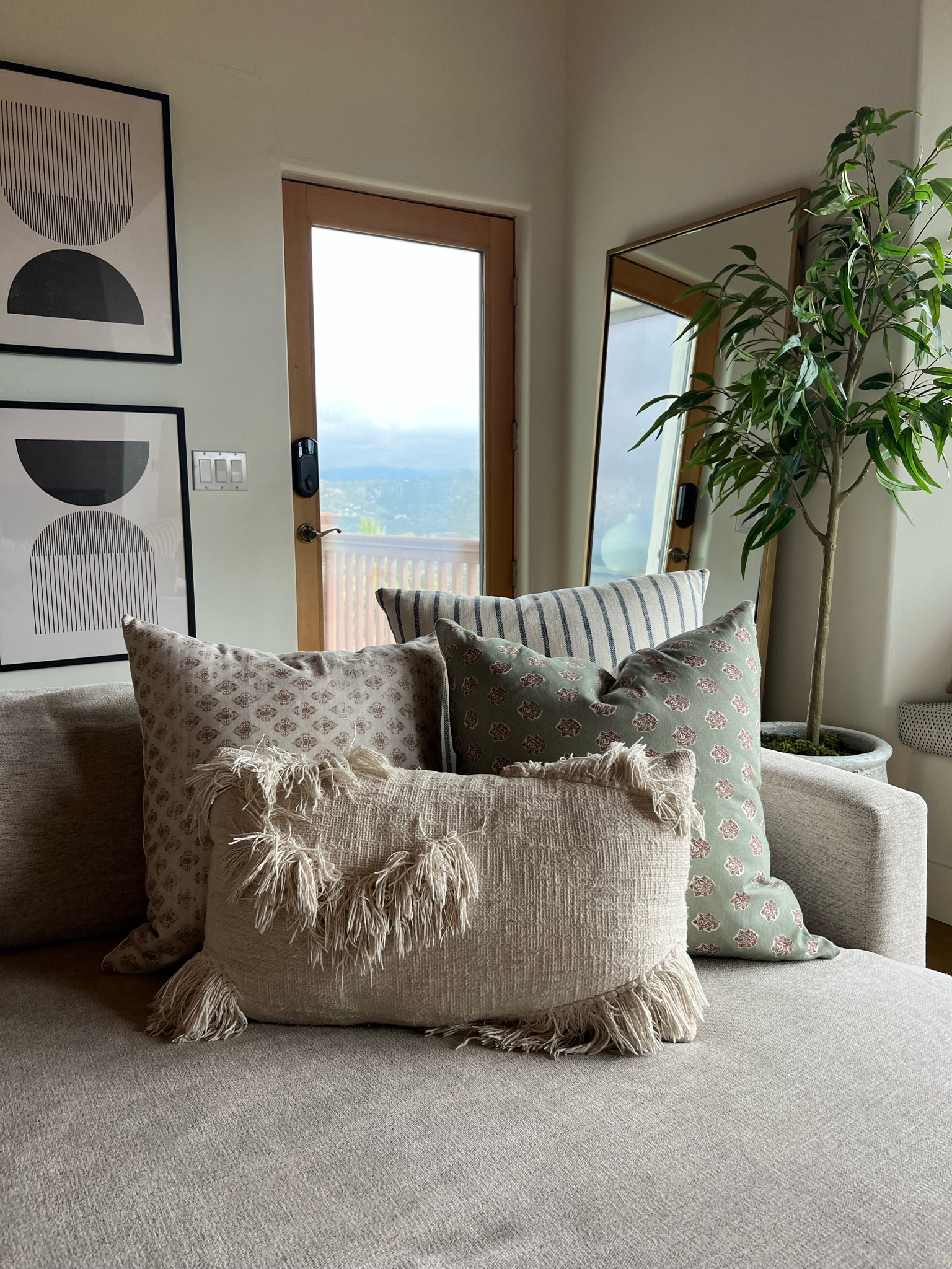 New couch pillows I have been obsessed with! 