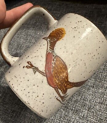 Roadrunner Southwest Desert Scene￼ Cactus Coffee Mug Otagiri Vintage 1960's | eBay US