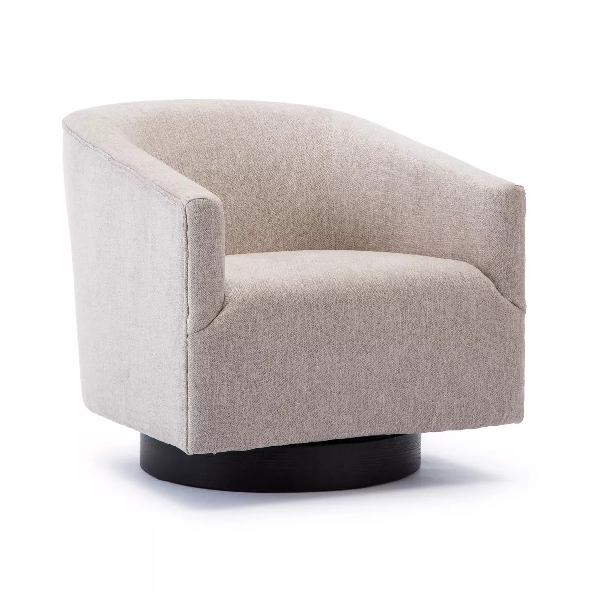 Comfort Pointe Geneva Wood Base Swivel Accent Chair | Target