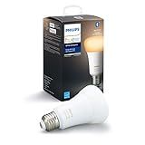 Philips Hue White Ambiance A19 LED Smart Bulb, Bluetooth & Zigbee compatible (Hue Hub Optional), ... | Amazon (US)