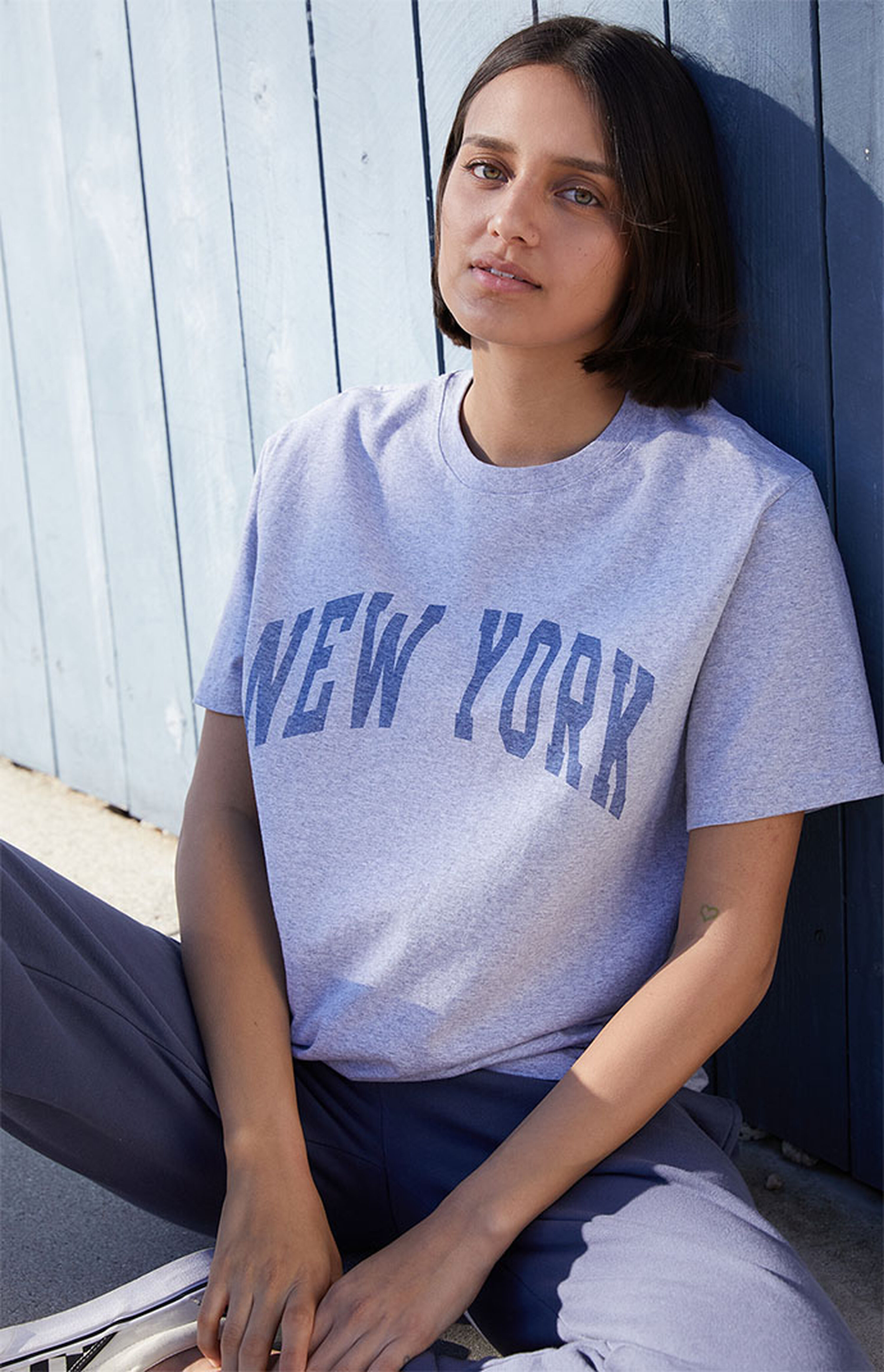 John Galt Gray New York T-Shirt | PacSun