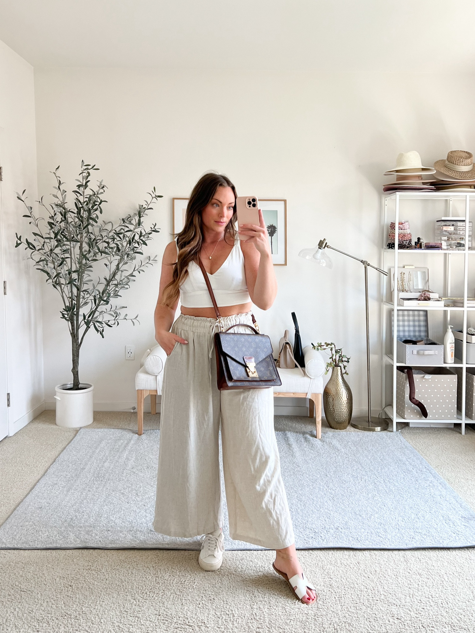 The comfiest pants size up!
Crop tank size medium 


#LTKMidsize #LTKSeasonal #LTKFindsUnder100