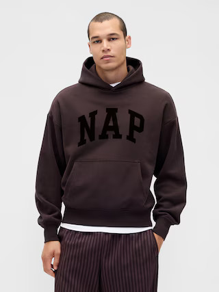 VintageSoft NAP Logo Hoodie | Gap (US)