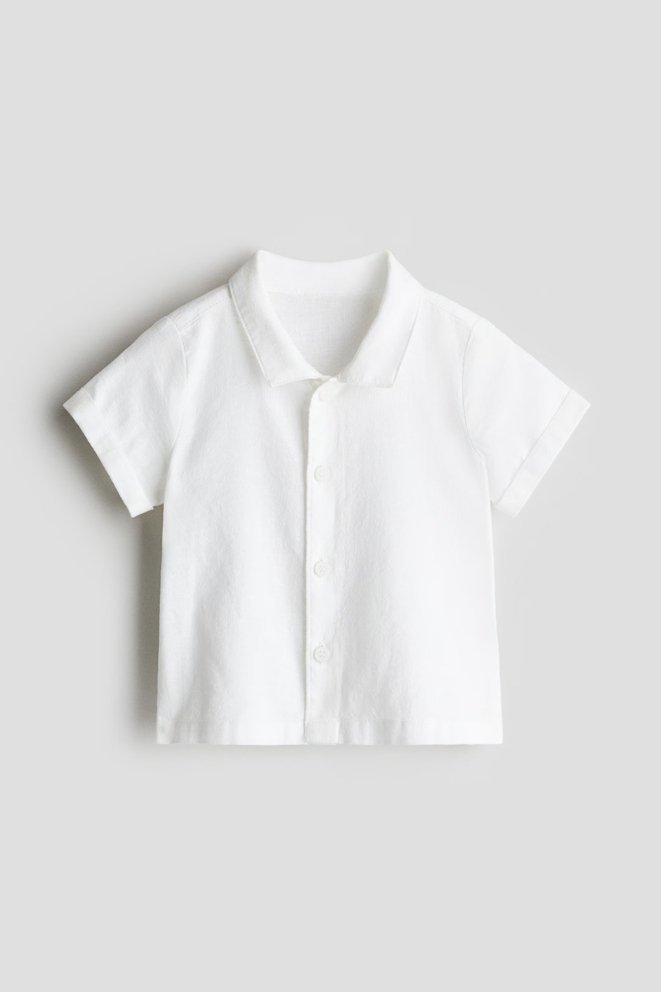 Linen-blend Shirt | H&M (US + CA)