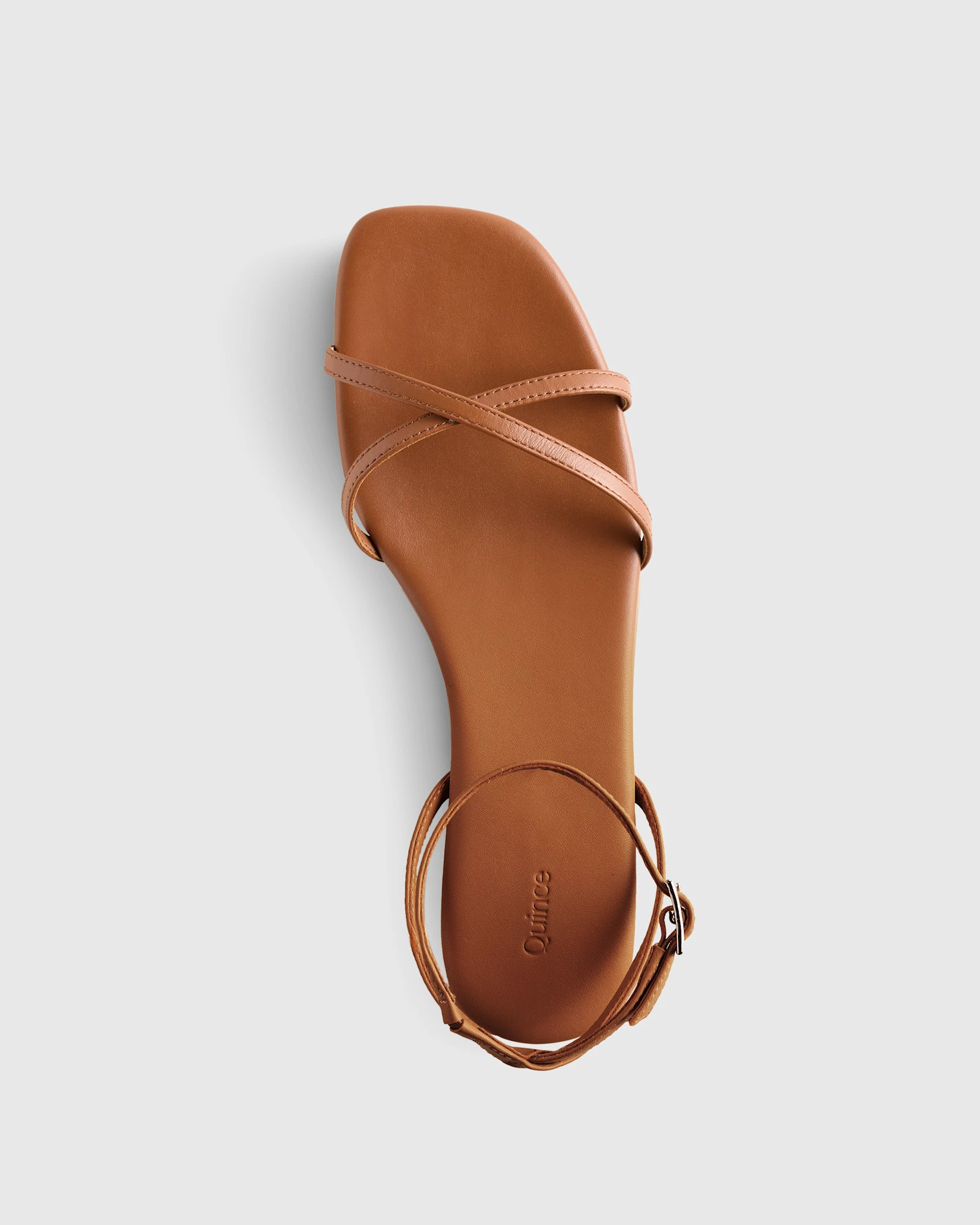 Italian Leather Ankle Strap Sandal | Quince