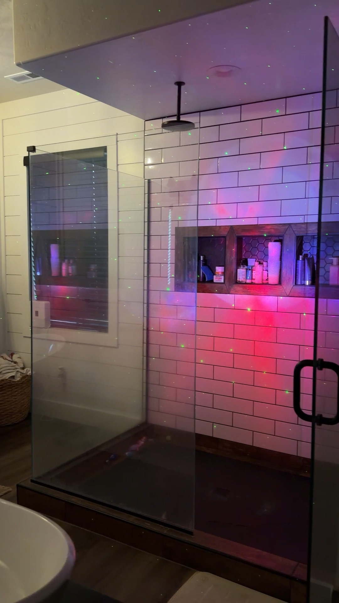 Making shower time fun with our little astronaut projector from Amazon. 

#LTKKids