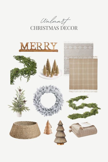 Walmart neutral Christmas decor 🤍 super cute and very affordable

#walmartchristmas #walmartneutralchristmas #christmasdecor #neutralchristmasdecor #winterblankets #garlands #wreath #christmastrees #treecollar #neutralhome #neutralhomedecor #homedecoronabudget #budgethomedecor #moderncottage #rustichome #vintagedecor 

#LTKhome #LTKHoliday #LTKSeasonal