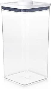 OXO Good Grips POP Container 6-Quart Square Airtight Food Storage for Bulk Food (Set of 4) | Amazon (US)