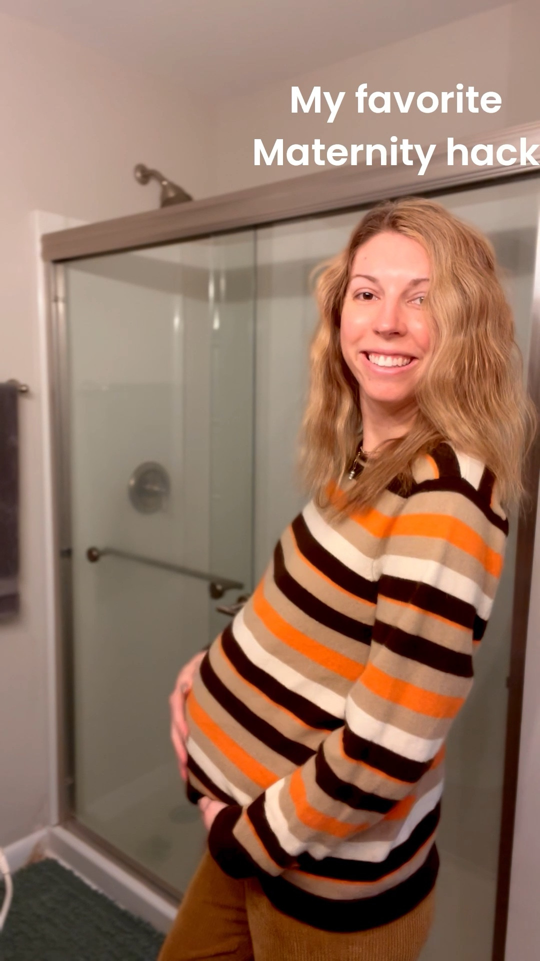 Sharing my favorite maternity hack once again because it’s just that good 🙌
I use over-the-belly underwear, fold them down over my unzipped work pants, and layer a long tank top on top. It’s the easiest, most comfortable, and affordable way to keep wearing your non-maternity pants through pregnancy. 👖✨

Perfect for the office, errands, or anywhere you need to look put-together without sacrificing comfort.

💬 Would you try this hack or stick to maternity pants?
🛍️ Follow for more thrifty maternity hacks + affordable pregnancy finds

#MaternityHack #PregnancyTips #BumpStyle #PregnancyComfort #AffordableMaternity #ThriftyWithBrittany #PregnancyHacks #MaternityStyle #LTKMom #LTKFashion #PregnancyLife #MaternityWardrobe

#LTKBaby #LTKBump #LTKootd #LTKmomlife