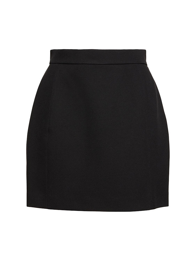 Trisha technical crepe mini skirt | Luisaviaroma