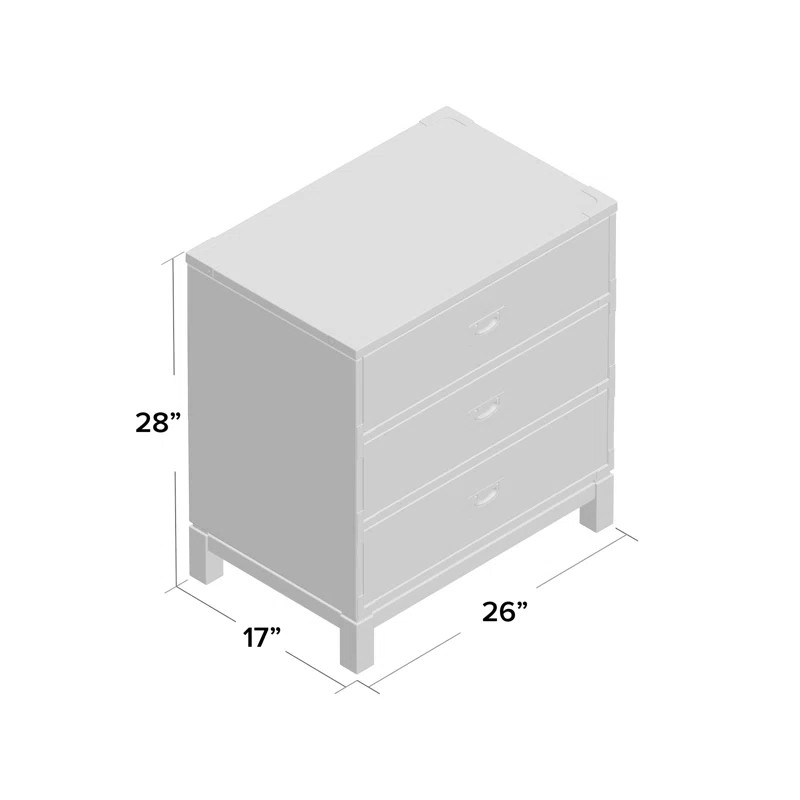 Gaertner 26'' W Nightstand | Wayfair North America