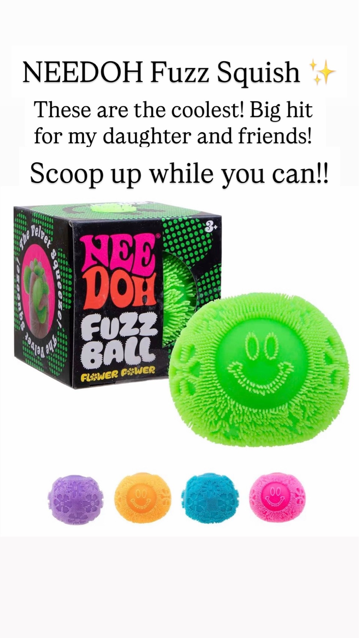 NEEDOH fuzz squish