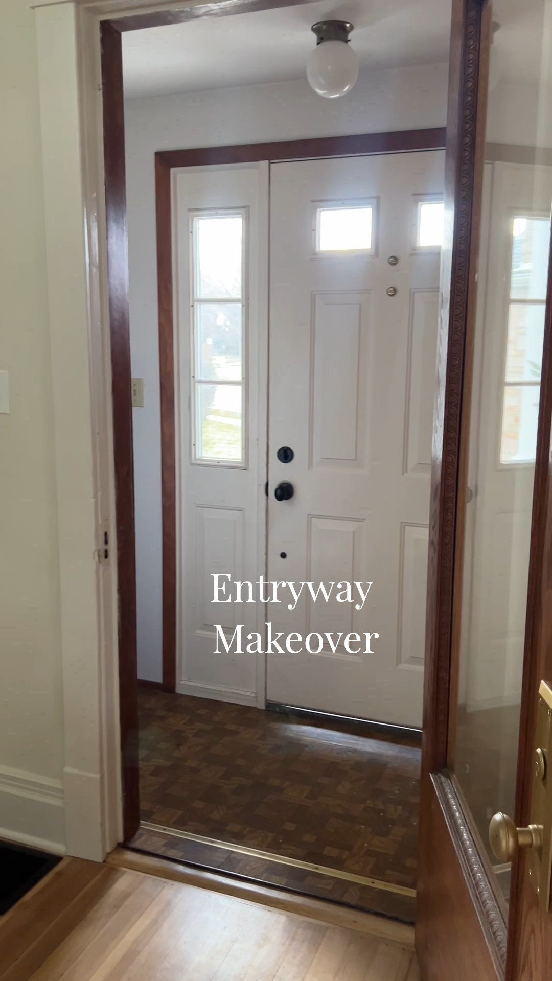 Entryway makeover! Love how this turned out 🤎 my chest is also 30% off! 

#LTKHome #LTKSaleAlert