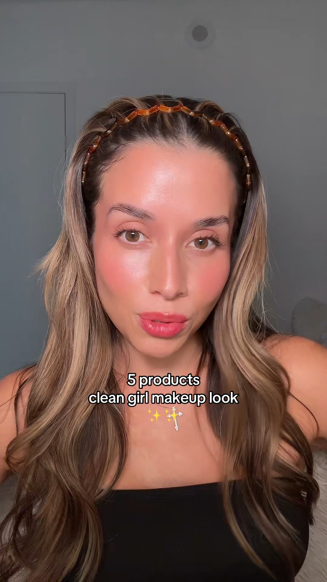 l’oréal lumi glotion medium 
l’oréal brow lamination gel
merit beauty blush in cheeky
covergirl supercloud mascara in black brown
summer fridays lip butter balm in cherry 

makeup 
beauty 

#LTKBeauty