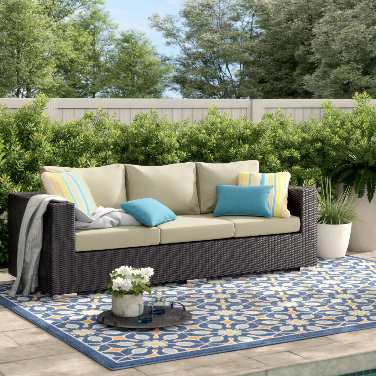 Modway Convene Outdoor Patio Sofa | Wayfair North America