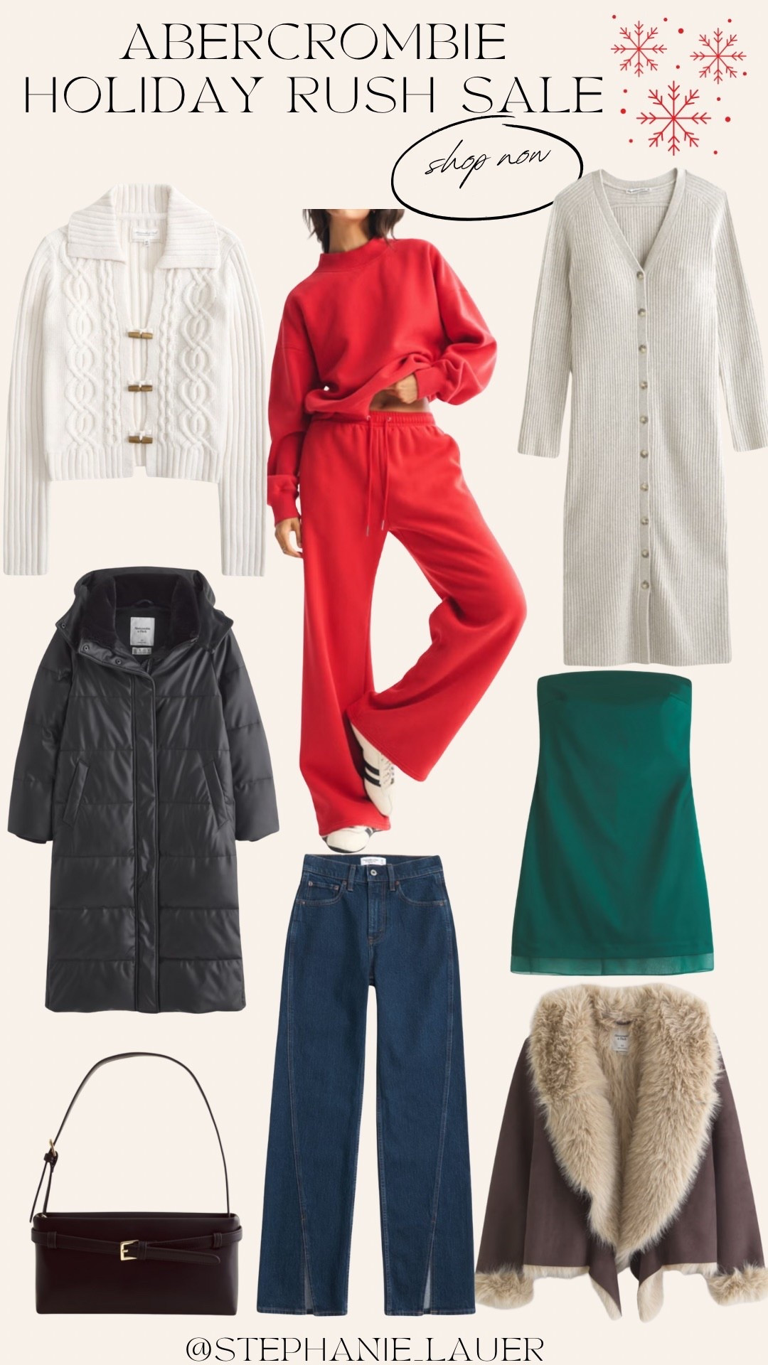 Abercrombie holiday rush sale! ♥️❄️🏷️

#LTKGiftGuide #LTKSaleAlert #LTKHoliday
