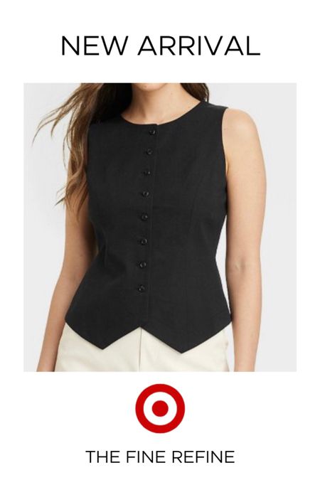 Trending now: crew neck waistcoats - and this one is super affordable! #targetstyle #targetfinds

#LTKfindsunder50 #LTKstyletip #LTKSpringSale