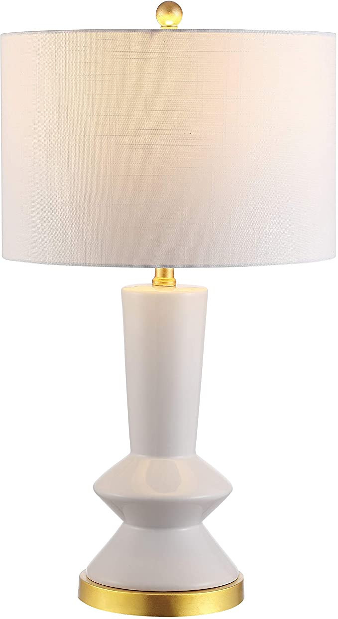 JONATHAN Y JYL6607A Ziggy 27" Ceramic/Iron Contemporary Glam LED Table Lamp Bedside Desk Nightsta... | Amazon (US)